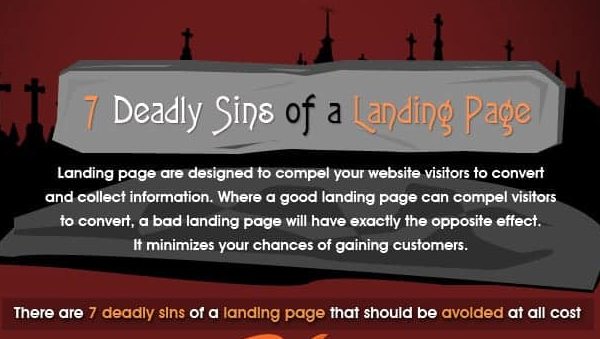 7 Deadly Web Design Sins Driving Your Visitors Away [Infographic]